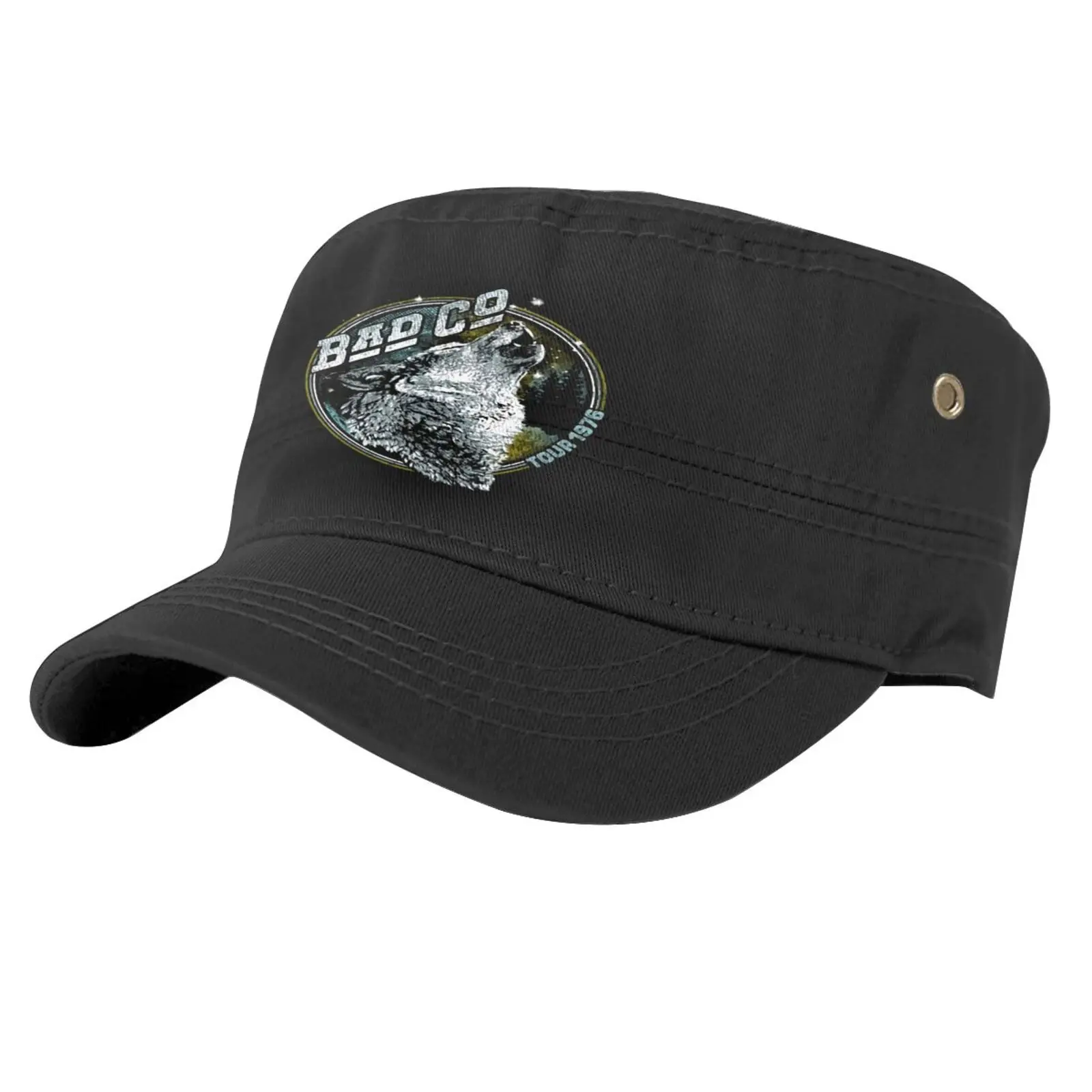 

Bad Company Tour 76 Official Cap Man Cap Beret Man Beanies For Women Women's Hats Cowboy Woman Beret Adventure Time Men's Hats