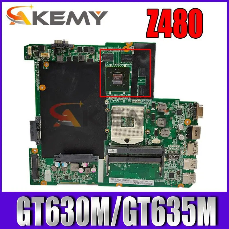 

DALZ2AMB8F0 Laptop motherboard for Lenovo IdeaPad Z480 original mainboard GT630M/GT635M