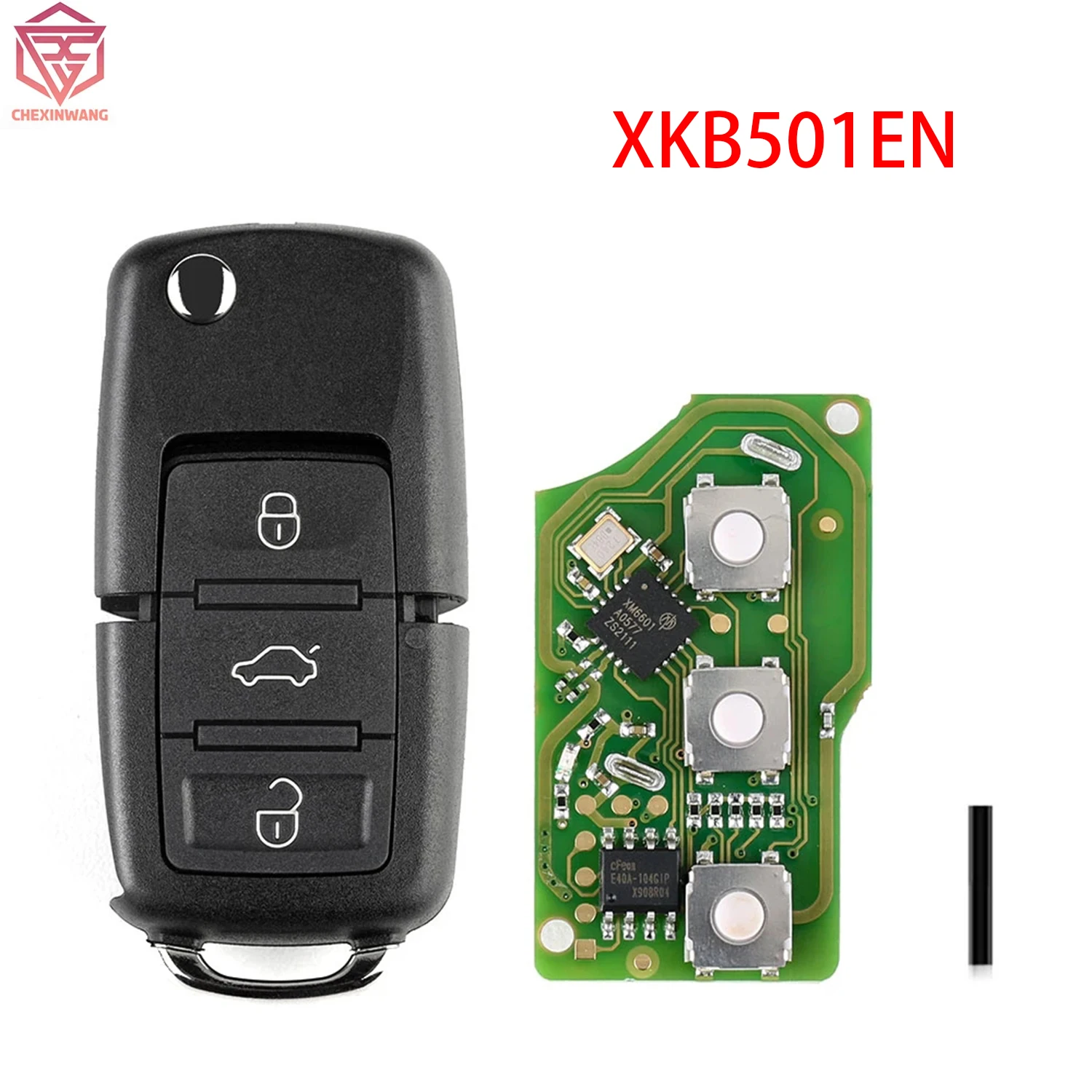 

Xhorse VVDI2 XKB501EN проводной дистанционный ключ VVDI2 для VW B5 для VVDI2 VVDI мини ключ инструмент 3 кнопки откидной 3BTN для Volkswagen B5