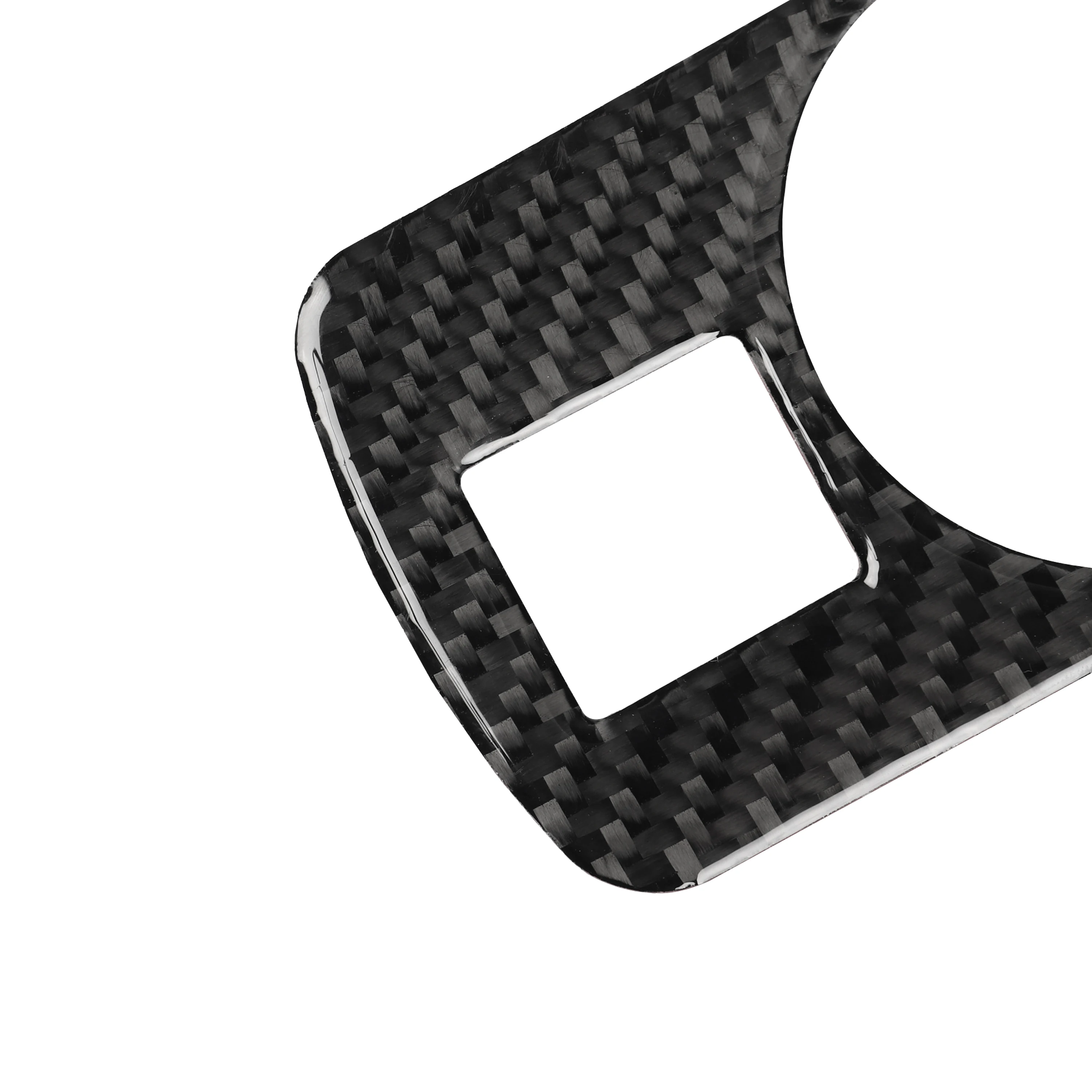 Углеродное волокно кнопка переключения фар автомобиля рамка накладка