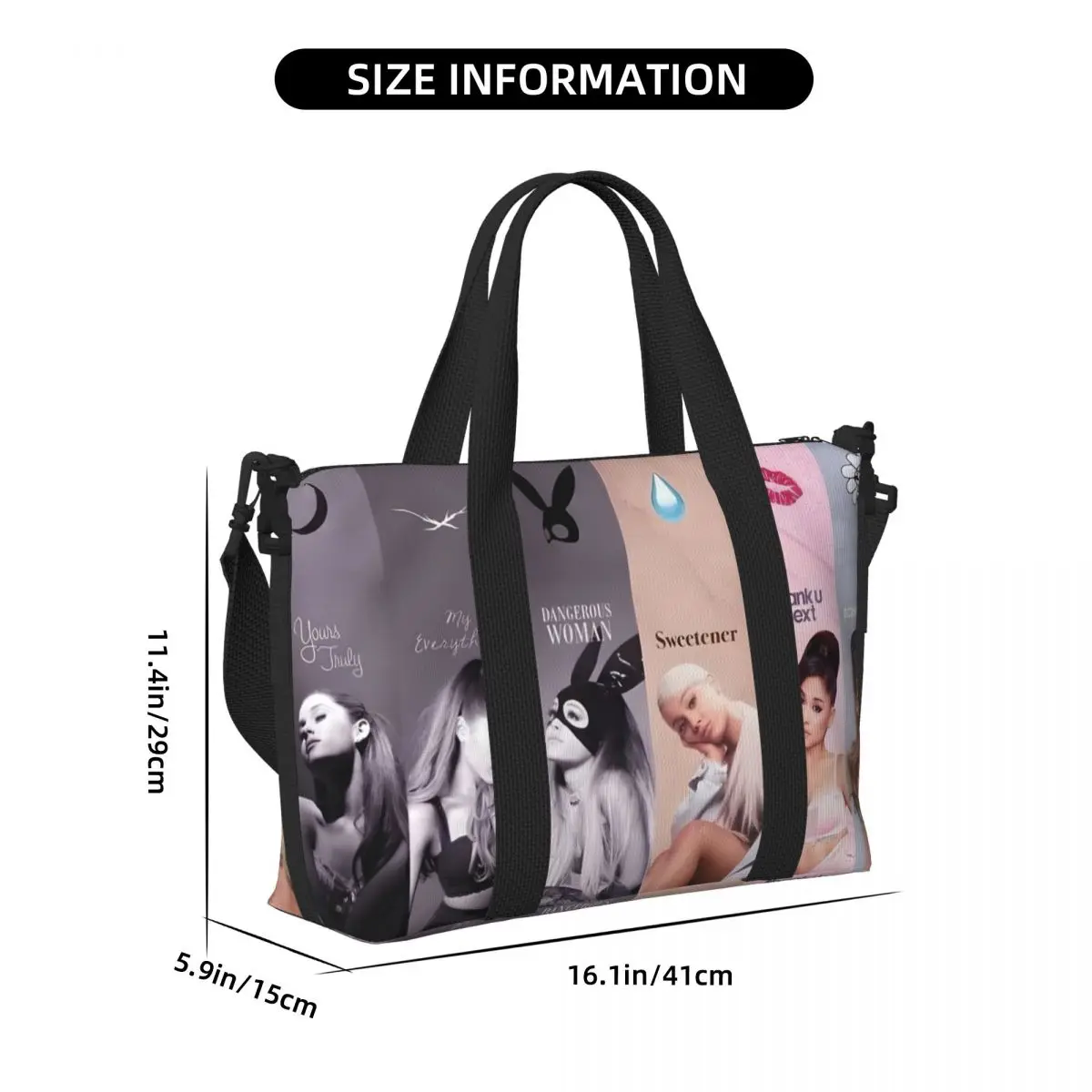 Ariana Grande Weekend Gym Йога Чемоданы Мужчины Женщины Спортивная сумка через плечо