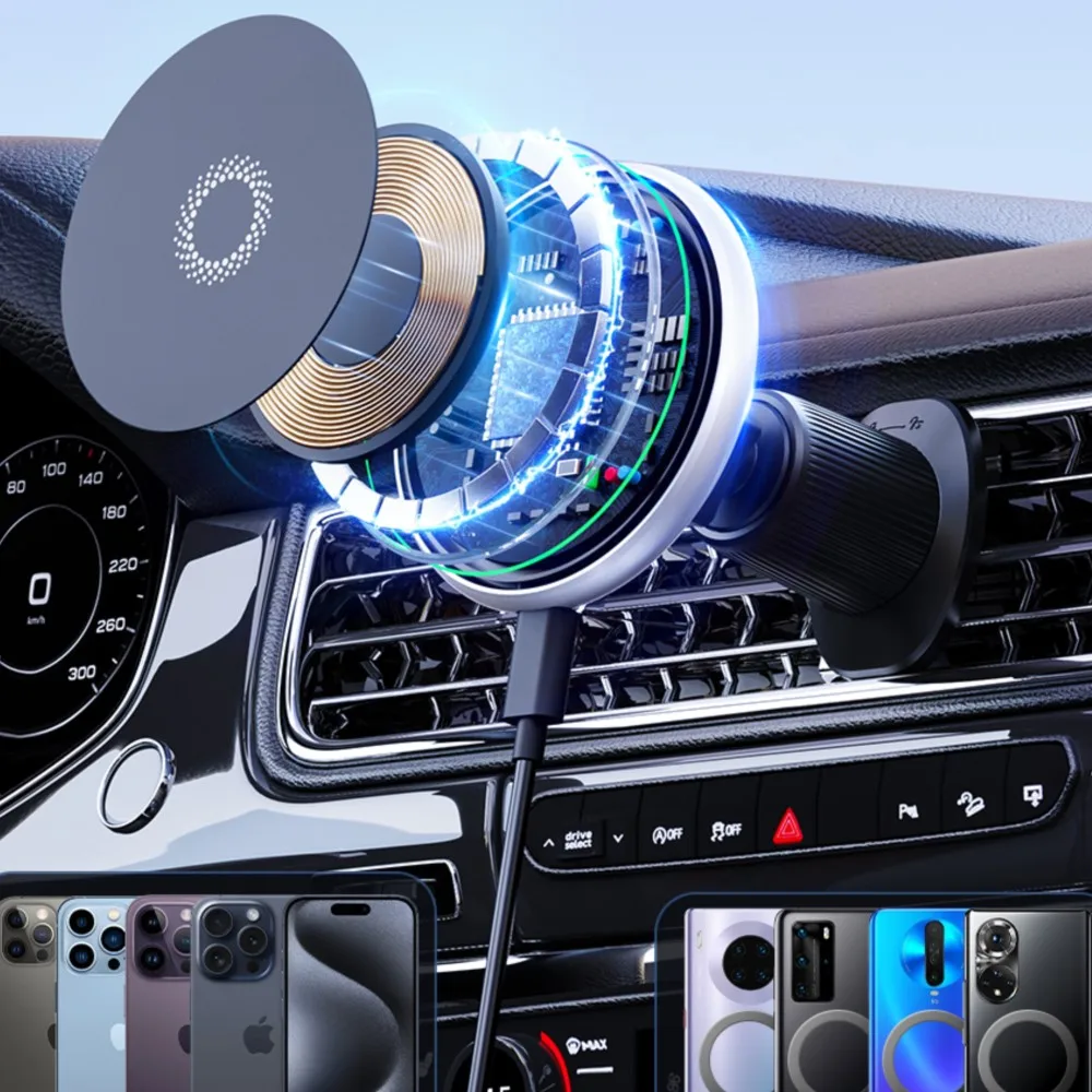 Автомобильный держатель для телефона Mercedes Benz A-Class W177 2023 2022-2019 фиксированная база