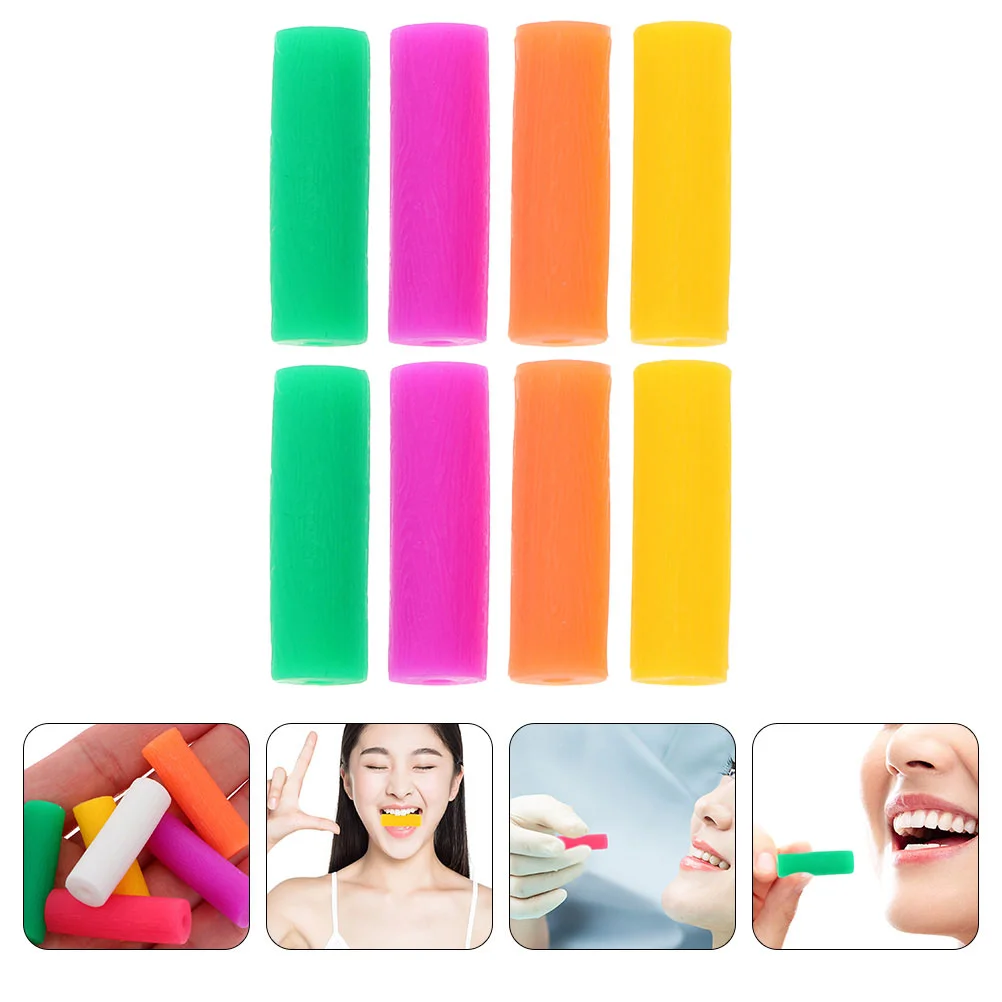 

8 Pcs Dental Gum Aligner Tray Cleaning Tools Jaw Chewing Device Exerciser Orthodontics Teether Neck Corrector Orthotics