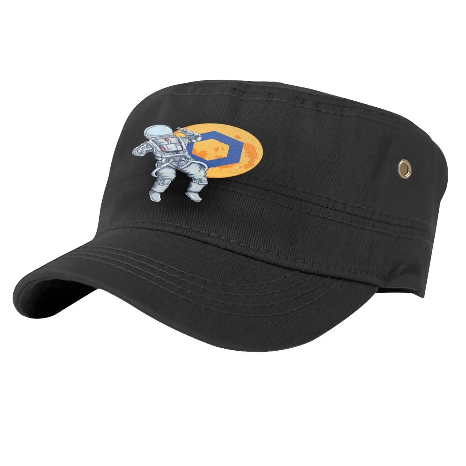 

Chainlink Link Crypto Astronaut 3919 Cap Trucker Hat Cap Female Knit Hat Custom Logo Man Hat Knitted Balaclava Summer Hat Hats