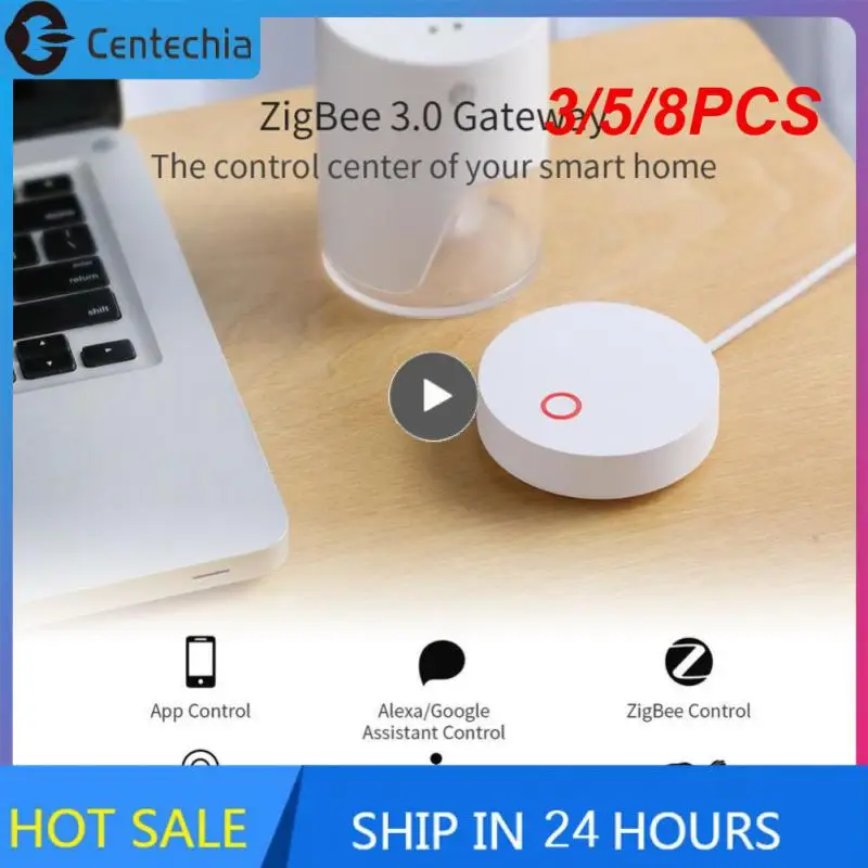 

3/5/8PCS 5v 1a Tuya Smart Gateway Diy Remote Controller Wireless Zigbee Bridge Hub App Control Smart Home New