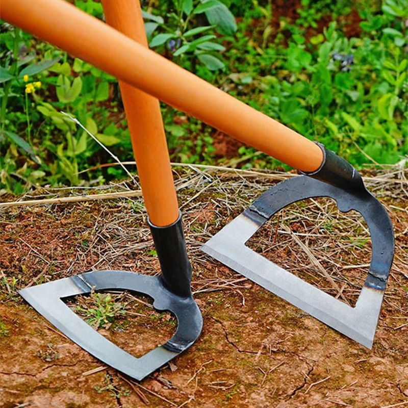 

Hollow Hoe Weeding Rake Labor-saving Weeding & Loosening Soil Artifact Harrow Handheld steel weeding hoe Hoe Farm Tool Gardening