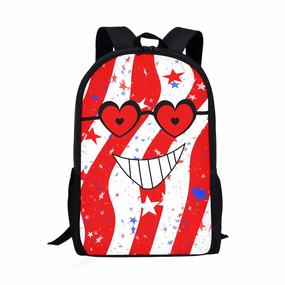 Creative and Funny Pattern New Large Schoolbag Student School Backpack Waterproof Bagpack Primary School Book Bags Moch