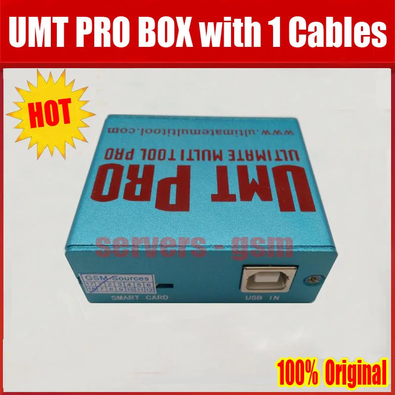 Новейшая 100% оригинальная коробка UMT Pro Поддержка + AVB 2 в 1 с USB кабелем бесплатная