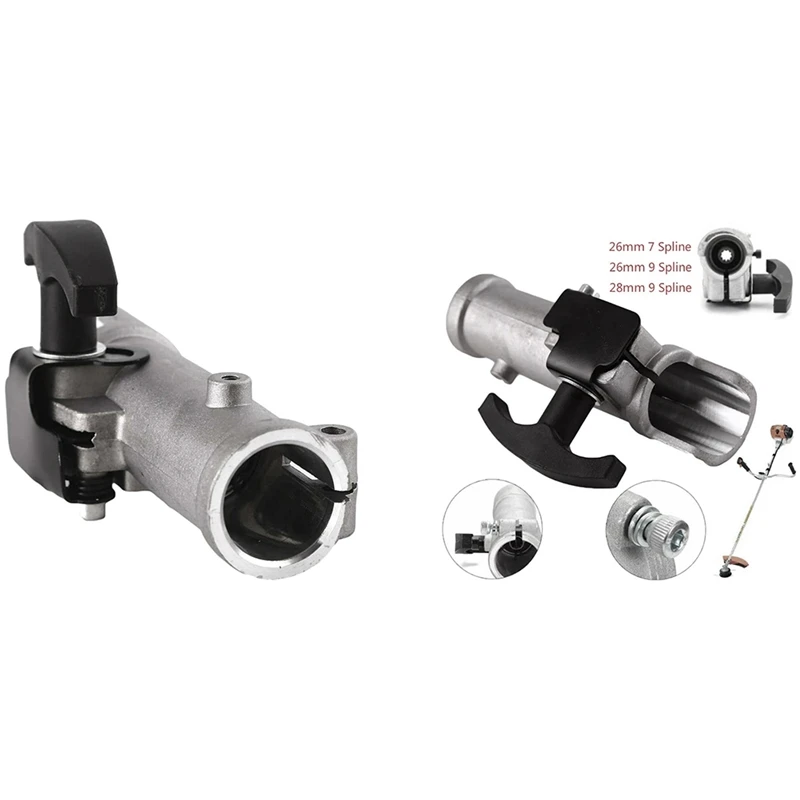 

Shaft Connector Joining Clamp,Lawn Mower Brush Irrigation Hedge Trimmer Brush Cutter Accessories