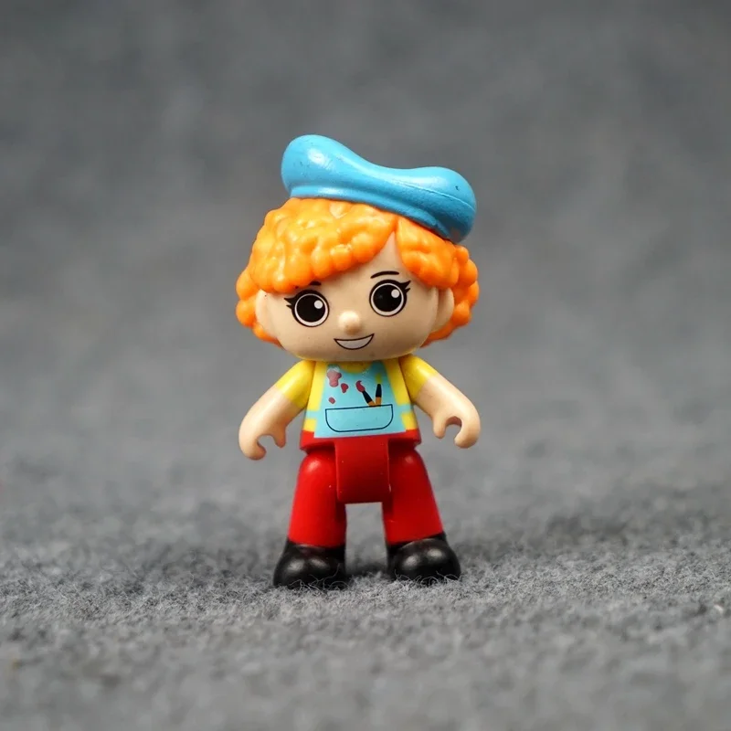 

Children Toy Cute Cartoon Little Painter Dolls Movable Limbs Figure Kids Gifts