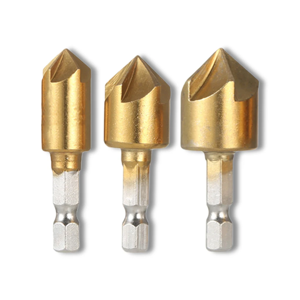 

3 шт./компл. 90 градусов столешница сверла 1/4 дюйма Деревообработка угол точка Дырокол портативный заточка