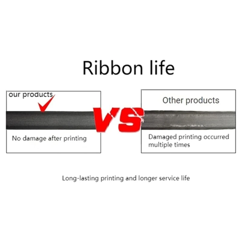 5 шт. ленты для принтера с длительным сроком службы ERC45B ERC45 TM-U330 четкий и