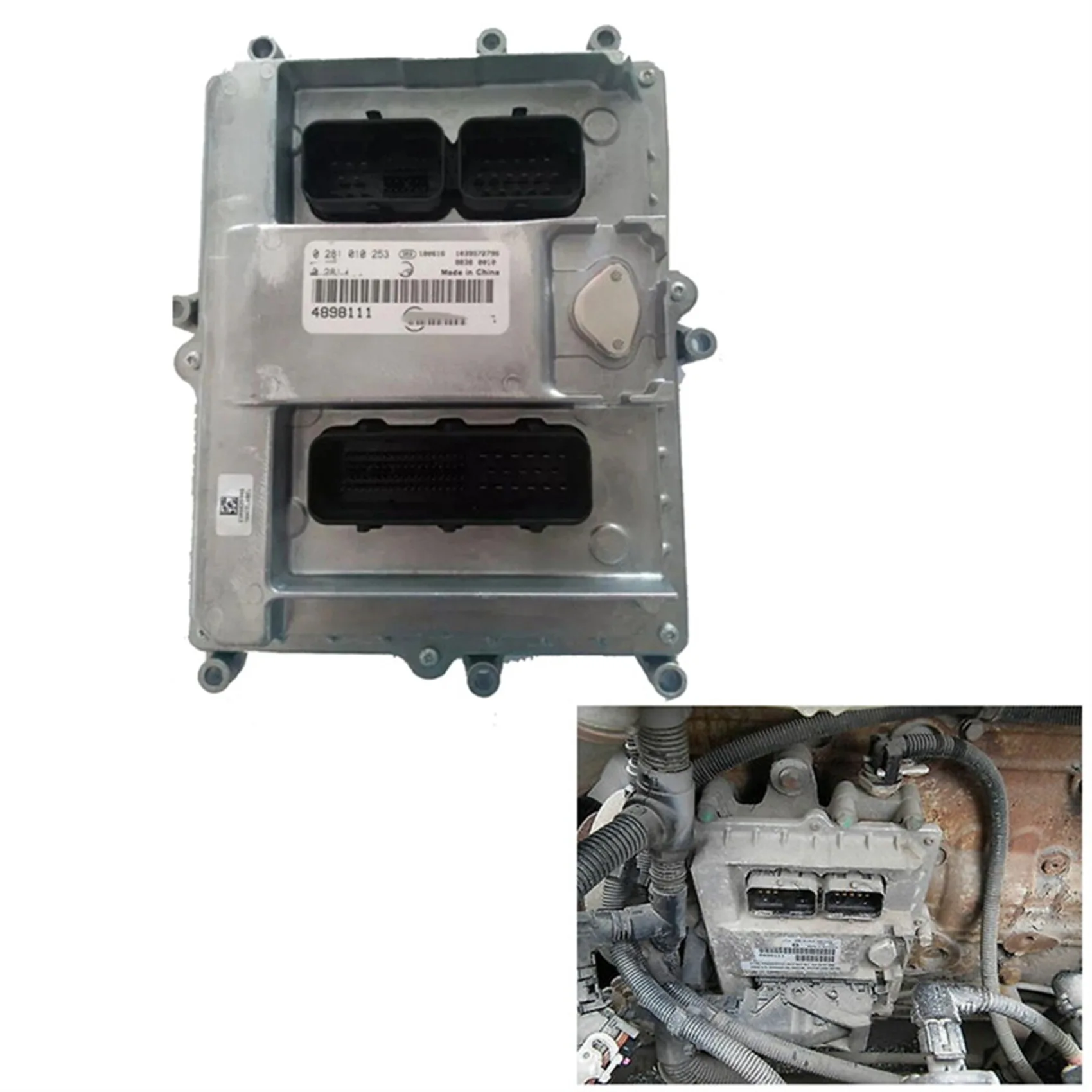 

Электронный блок управления для двигателя Cummins 4898111 / 0281010253 ECU ECM