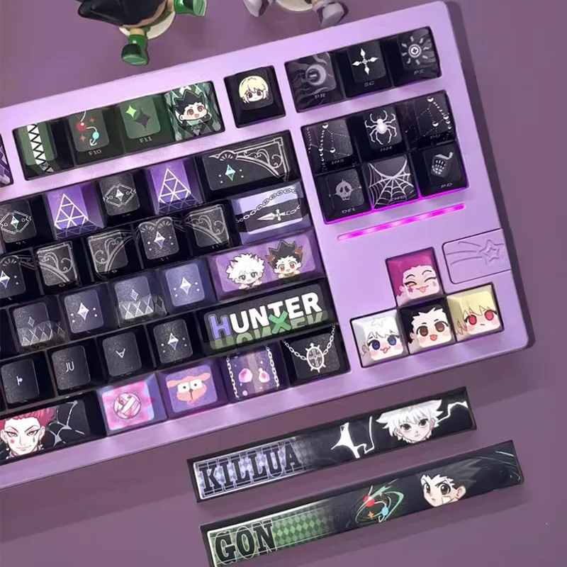 Hunter×Hunter колпачки для ключей милые вишни/МОА 142 клавиши Pbt индивидуальные
