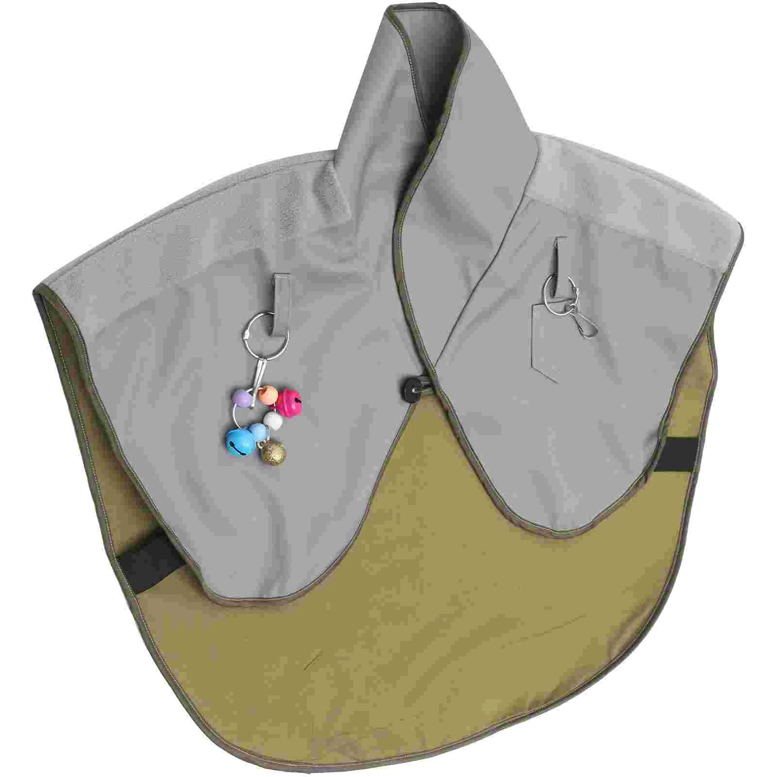 

Diapers Bird Shoulder Shawl Anti-scratch Parrot Protector Fabric Pad Cotton Linen Parrots