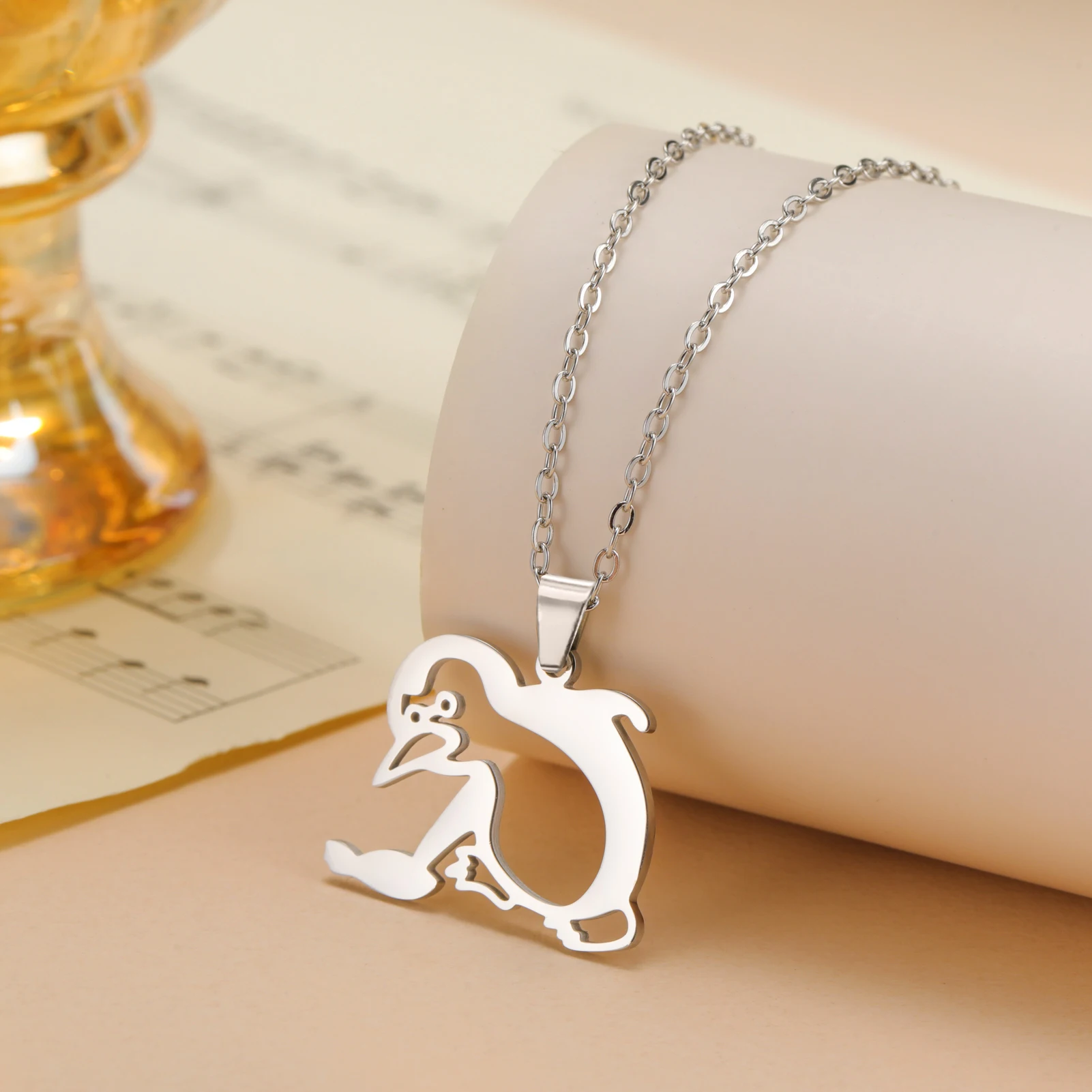 Ожерелье в виде пингвина