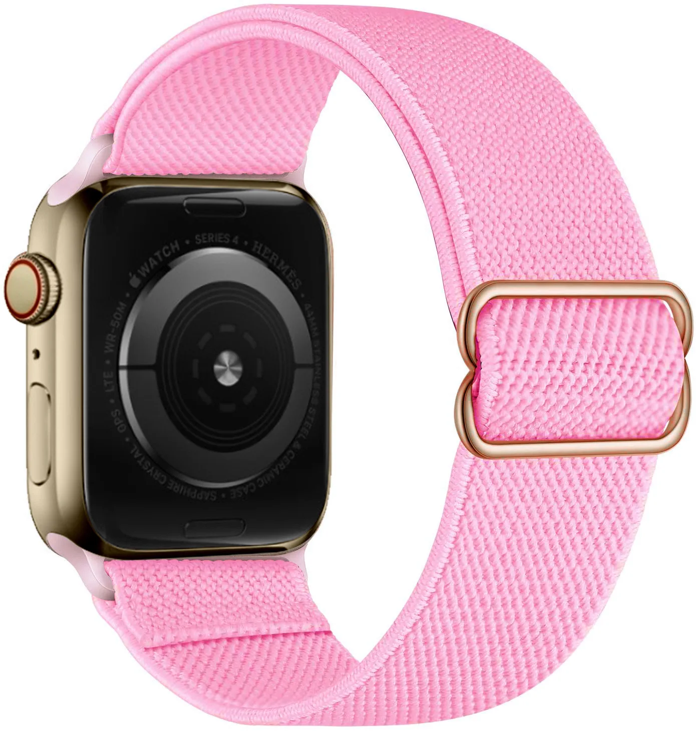 Elastic Nylon Watch Band for Apple Watch 38MM 40MM 41MM 42MM 44MM 45MM  49MM Replacement Wristband for iWatch Ultra 8