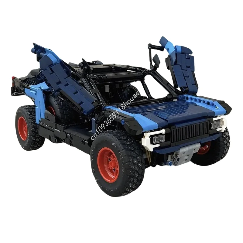 Фото 2202 детали MOC Технический конструктор Ford Raptor Plus Dakar, модель для сборки, архитектурная игрушка, рождественский подарок, развивающий конструктор для детей №1