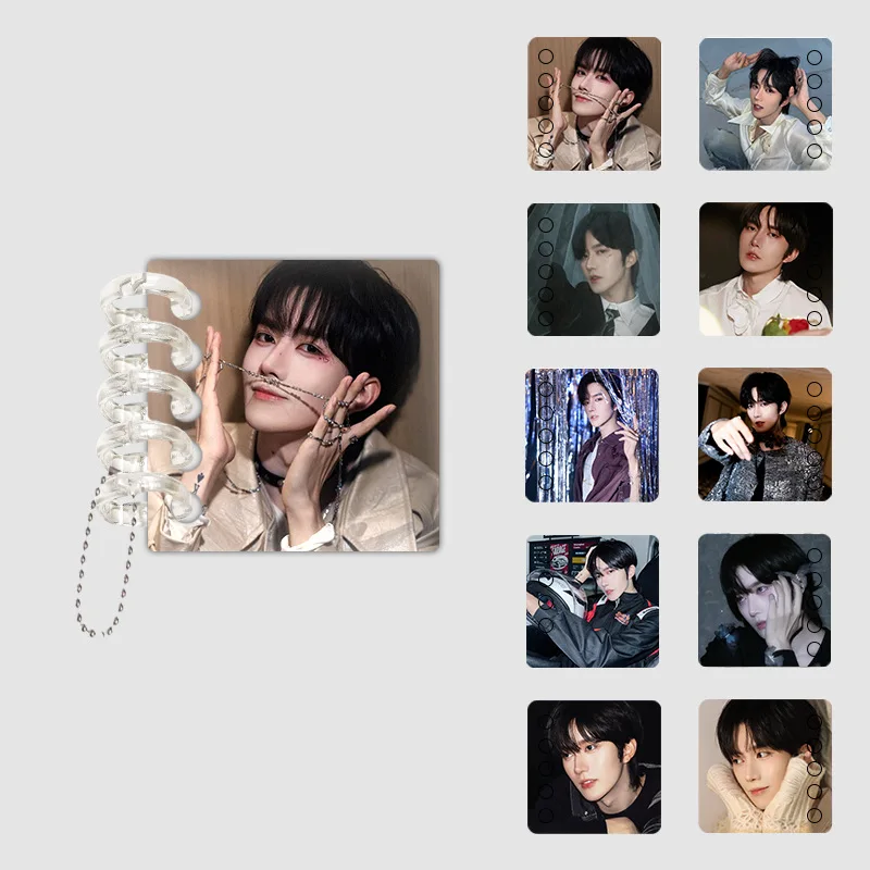 Фото Фотоальбом Star Qiu CP Huang Xing Qiu Dingjie с акриловым брелоком-подвеской, коллекционный подарок для фанатов дорамы Desire №4