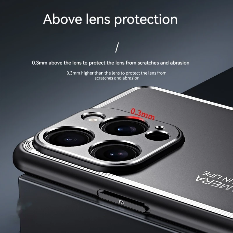 Для iphone 16 15 14 Pro Max series с объективом тонкими отверстиями полностью защитный чехол