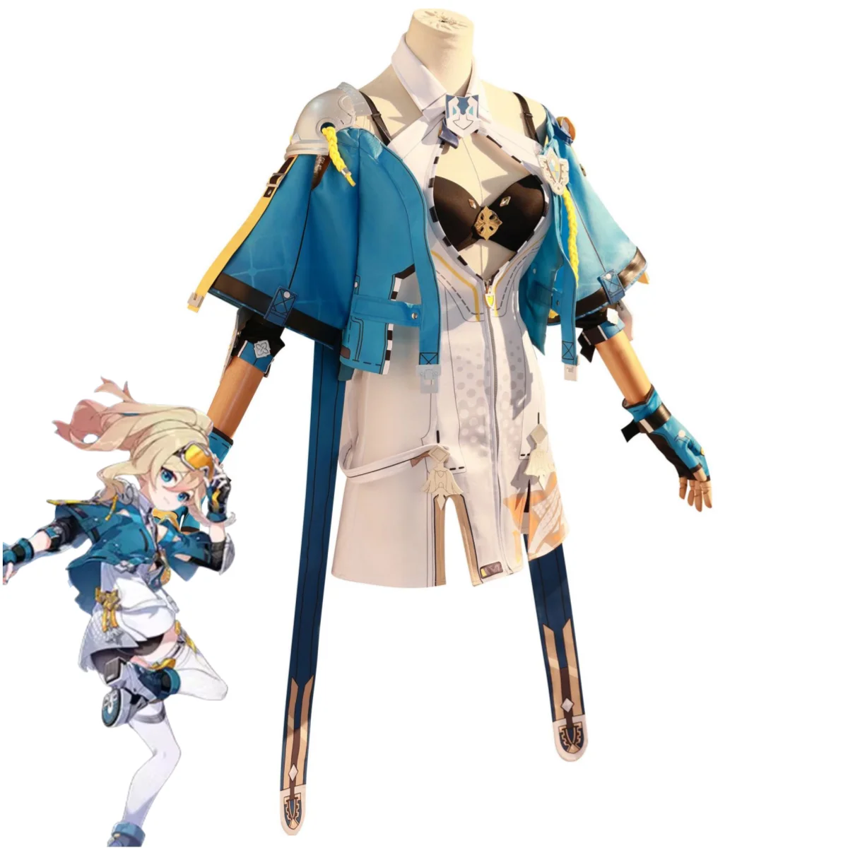 Игра Honkai Impact 3 Bianka Ataegina карнавальный костюм шикарная дюрандальная детская форма