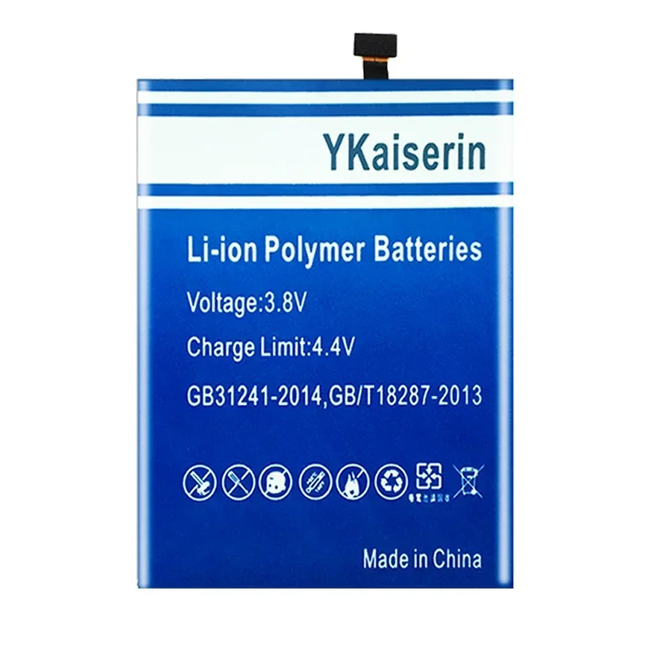 YKaiserin новая дата производства для DOOGEE X93 Battery X 93 4900 мАч высококачественная замена