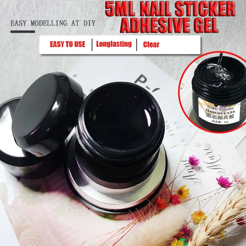 

5ML Functional Gel Shaping Carving DIY UV LED Manicure Fast Drying 3 in 1 Nail Gel Polish Solid State