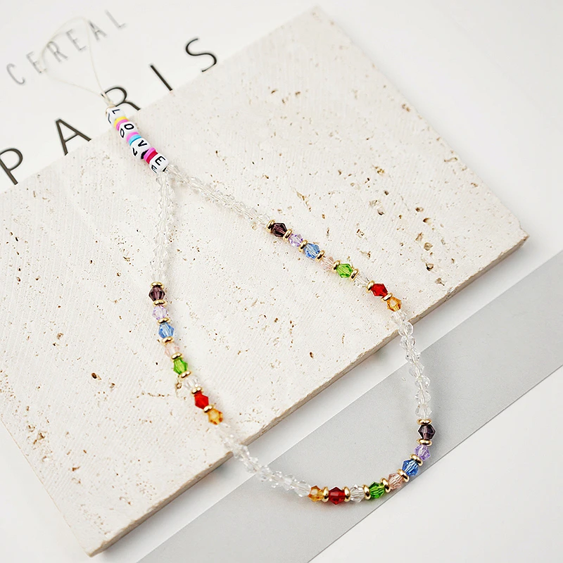 Очаровательные красочные полимерные Разноцветные Хрустальные жемчужные бусины