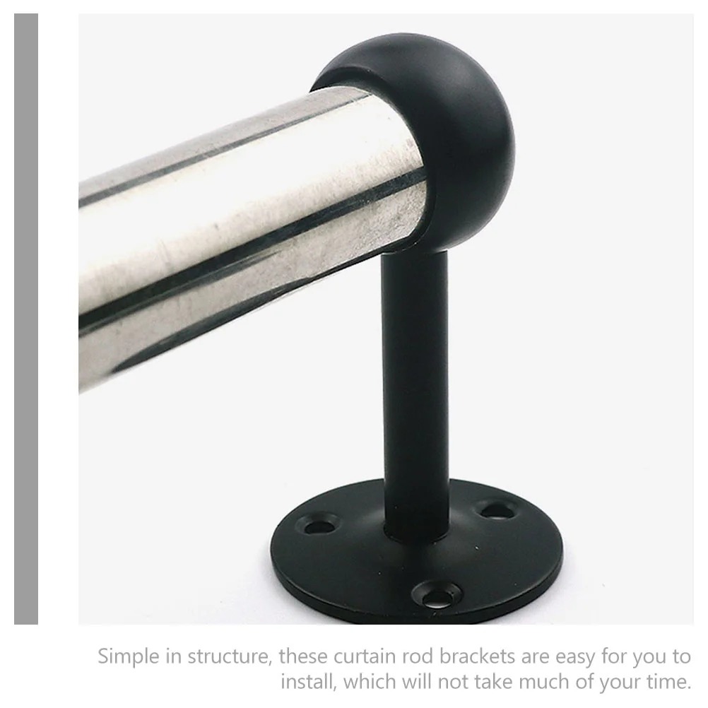 8 шт. кронштейн для карниза душа потолочное крепление фланец из нержавеющей стали