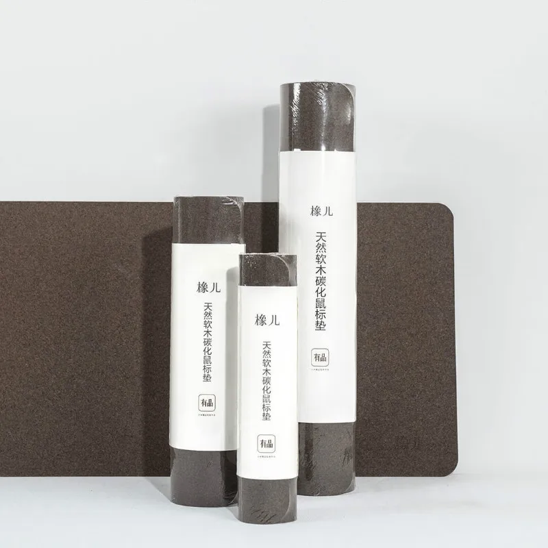 

Oak Wood Natural Cork Mouse Pad Waterproof Anti-slip Anti-fouling Big Computer Gaming Desktop Office Mouse Pad S M L