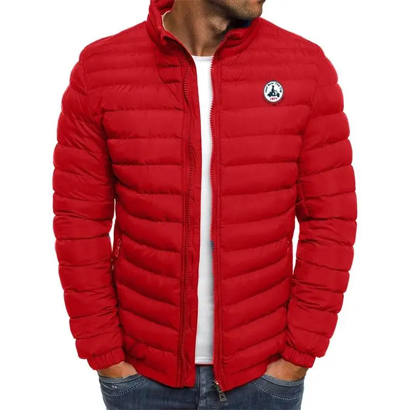 Новинка 2024 модная зимняя куртка с воротником в уличном стиле Повседневная