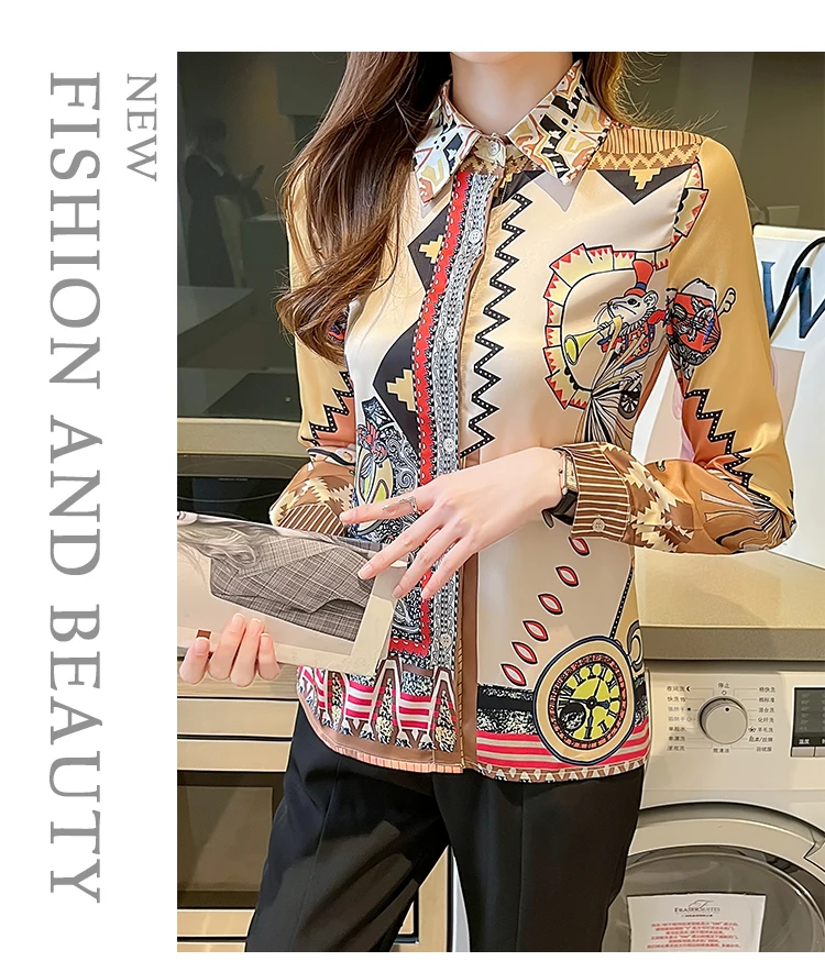 FANIECES 한국국뷰뷰뷰옷 옷 свободные рубашки для офиса женские рубашки-поло с воротником