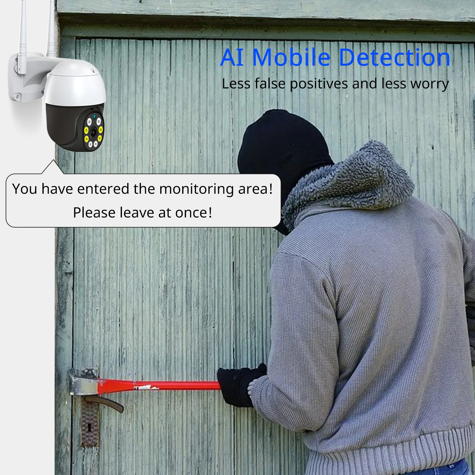Hiseeu Security Camera 720P Pan Tilt Wireless Mini Wifi Smart Home Protection with 360° View Night Vision | Безопасность и защита
