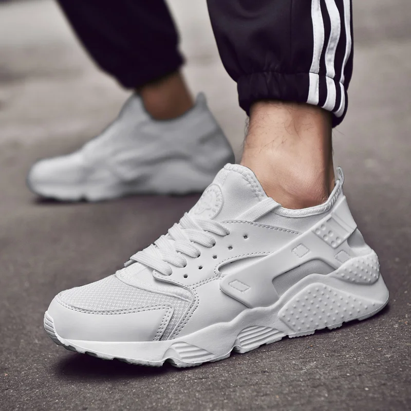 Men Running Shoes Lace-up Mesh Men Casual Shoes Lightweight Comfortable Walking Sneakers Tenis masculino Zapatillas Hombre