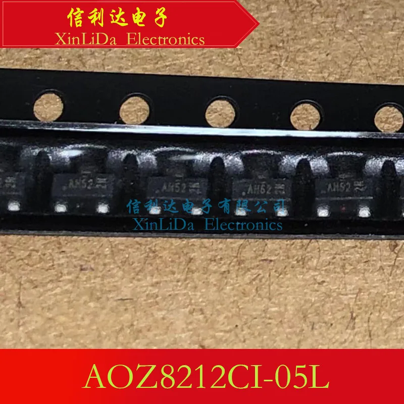 

AOZ8212CI-05L AOZ8212CI AOZ8212 SOT23 The Marking Code AH5* Triode New and Original