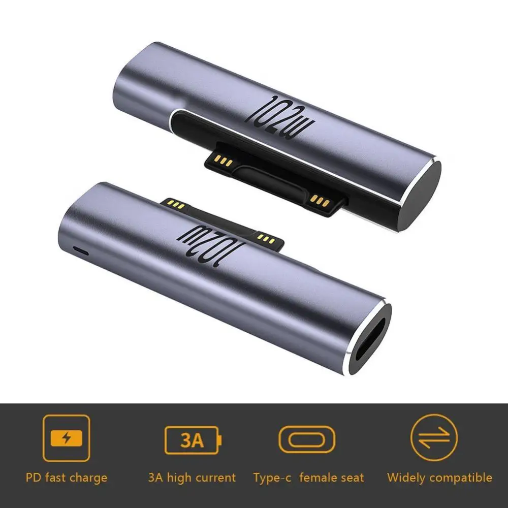 

Переходник USB Type C PD для Microsoft Surface Pro 8 7 6 5 3