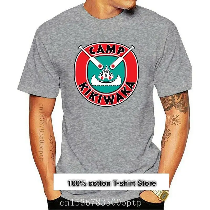 

Новинка! Camiseta roja juvenil kikiwaka camp litera d, negra y blanca, S-2XL