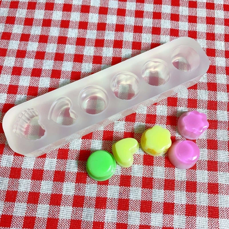 

Full-page Pudding Silicone Mold Jelly Soap Mould Cake Molds Kitchen Supplies Dessert Baking Tools for DIY Craft Making