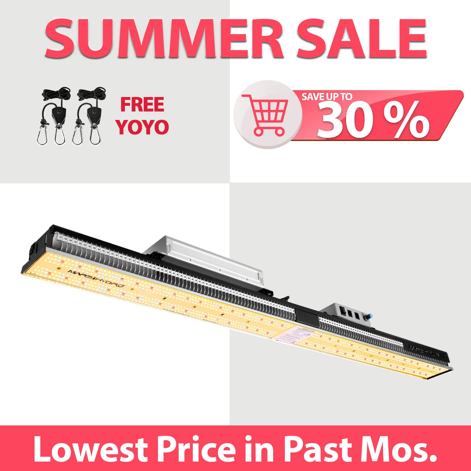 Mars Hydro SP 3000 Full Spectrum LED Grow Light Samsung LM301B 300W Hydroponics Waterproof Phytolamp for Plants |