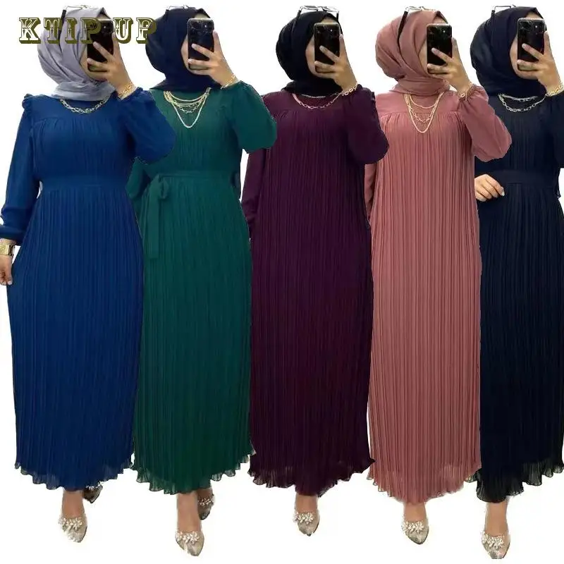 

Женское платье с круглым вырезом, составного кроя