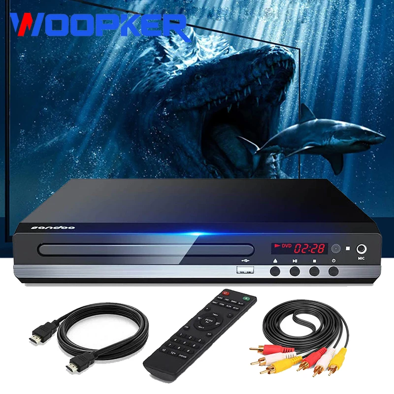 

HD Portable DVD External CD Player Optical Drive Optical Disc Reader Camera DVD Player for Home TV Projector K-Song Memoirs