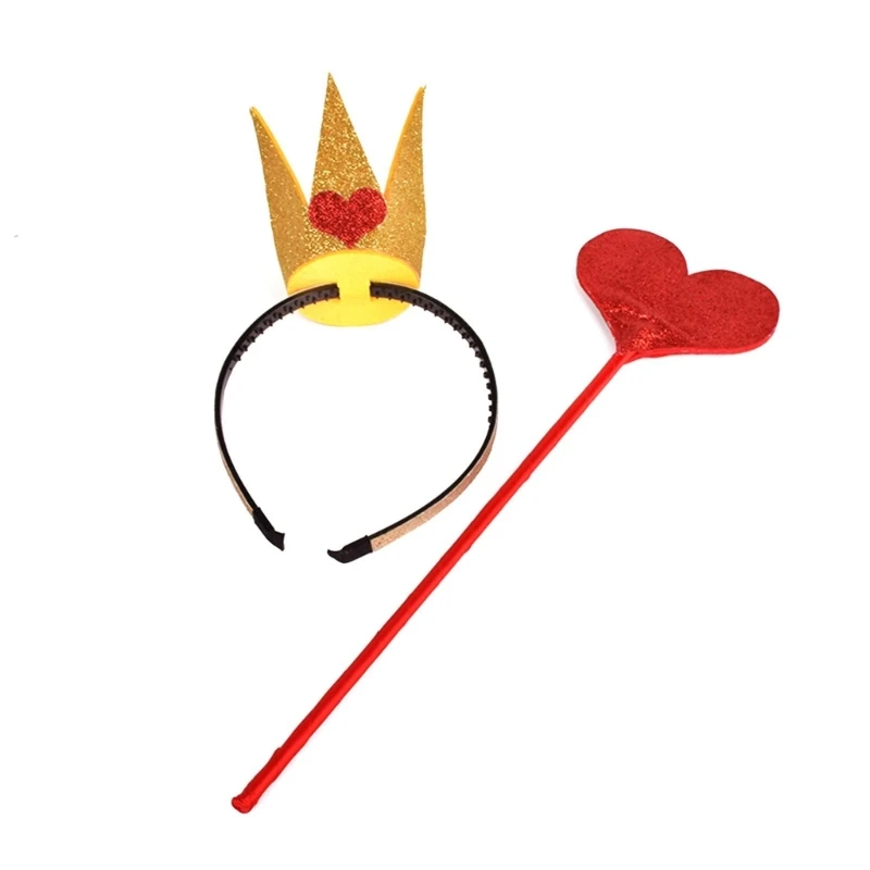Новогодняя повязка на голову с короной костюм для вечеринки вечерние блестящие