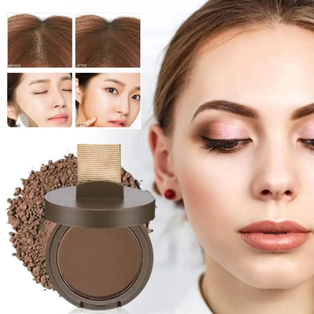 

Hair Fluffy Powder Hairline Modified Repair Hair Loss Shadow Trimming Powder Makeup Hair Concealer Natural Cover Beauty