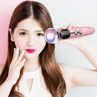 facial skin care rf ems beauty instrument led photon light therapy tool device face lifting tighten ems massager beauty machine
