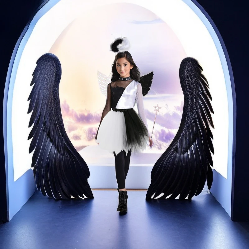 Повязки на голову с палочками ангела повязки голову-пачки наряд Хэллоуин