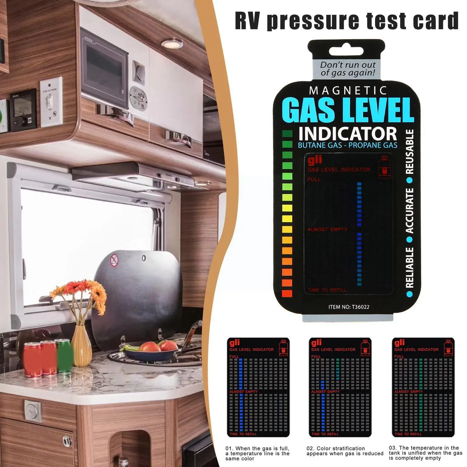 

Индикатор уровня бензобака на пропане, Бутане