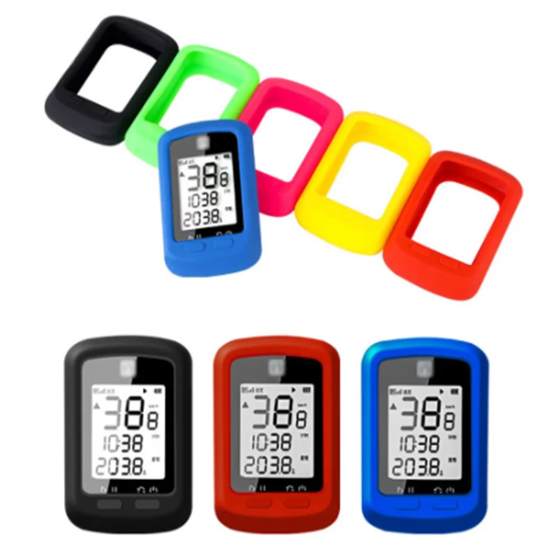 Силиконовый защитный чехол для велосипедного компьютера спидометра