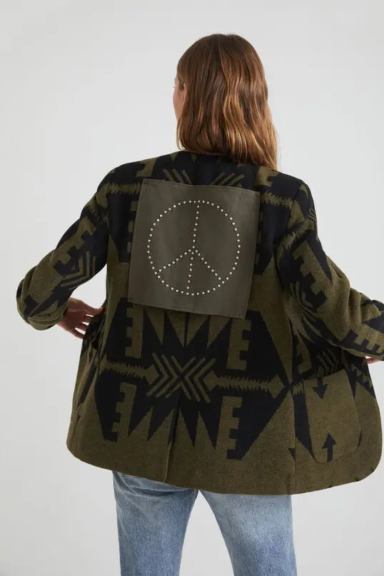 Новый стиль испанского персонализированного модного костюма из ткани с принтом |