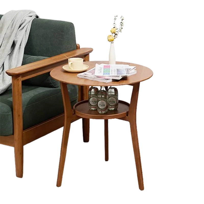 Деревянные диванные столики для гостиной скандинавский прикроватный кофейный