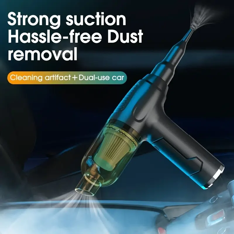 

ROP Blowing And Suction Two-in-one Cordless Handheld Car Vacuum Cleaner Mini Vacuum Cleaner With Battery
